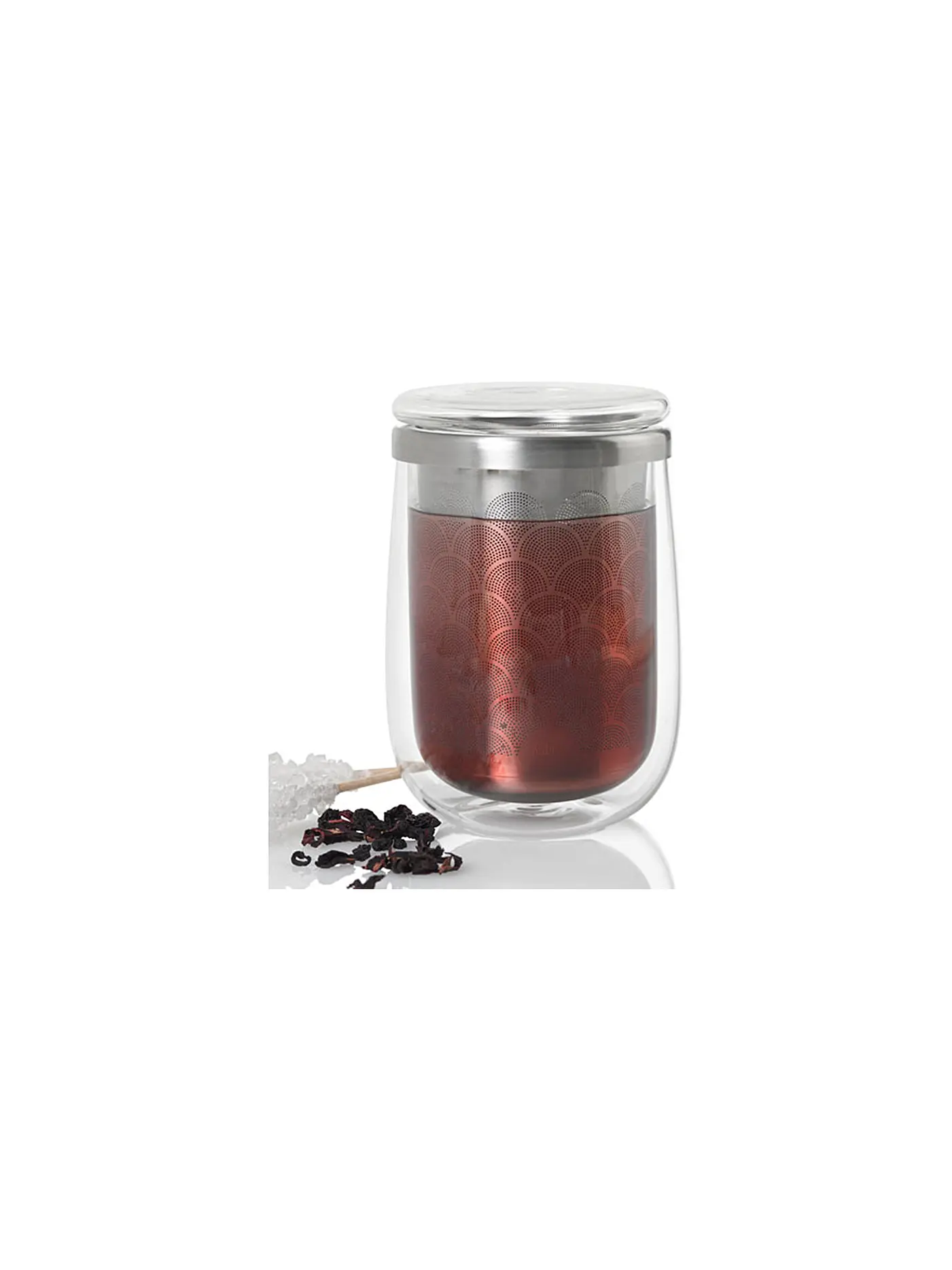 AD HOC | Teeglas mit Teefilter FUSION GLASS 13,5cm | 